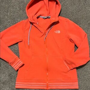The North Face Women's Bright Orange Hooded Jacket